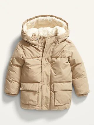 Unisex Water-Resistant Hooded Jacket for Toddler | Old Navy (US)