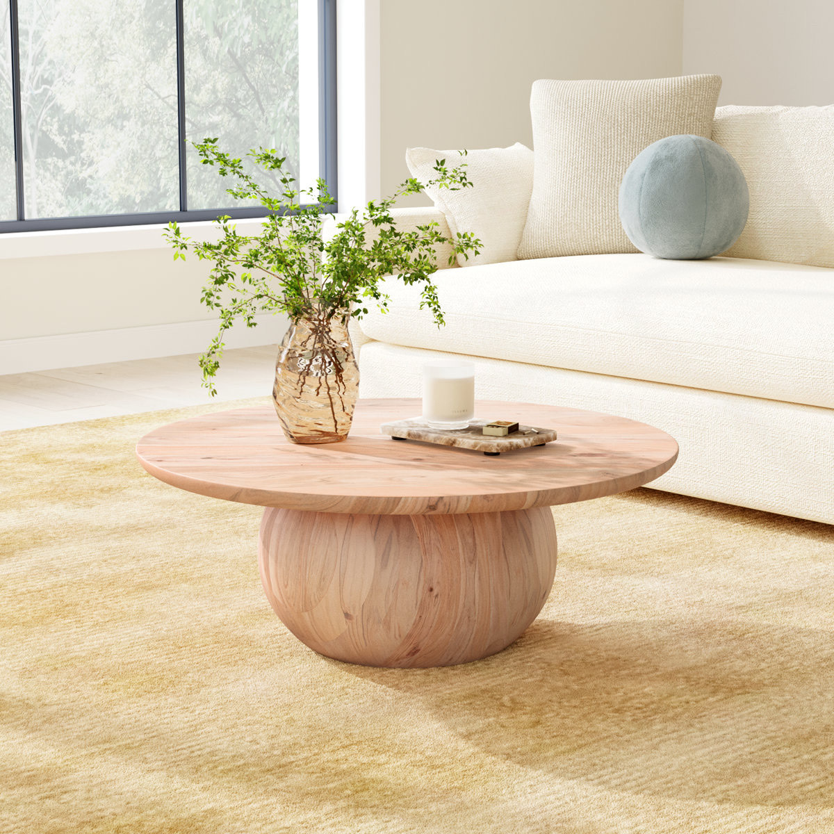 Solid Wood Coffee Table
By Joss & Main

We love this solid bold coffee table. Adds character and warmth to any space. Currently on sale!

#LTKU #LTKSaleAlert #LTKHome