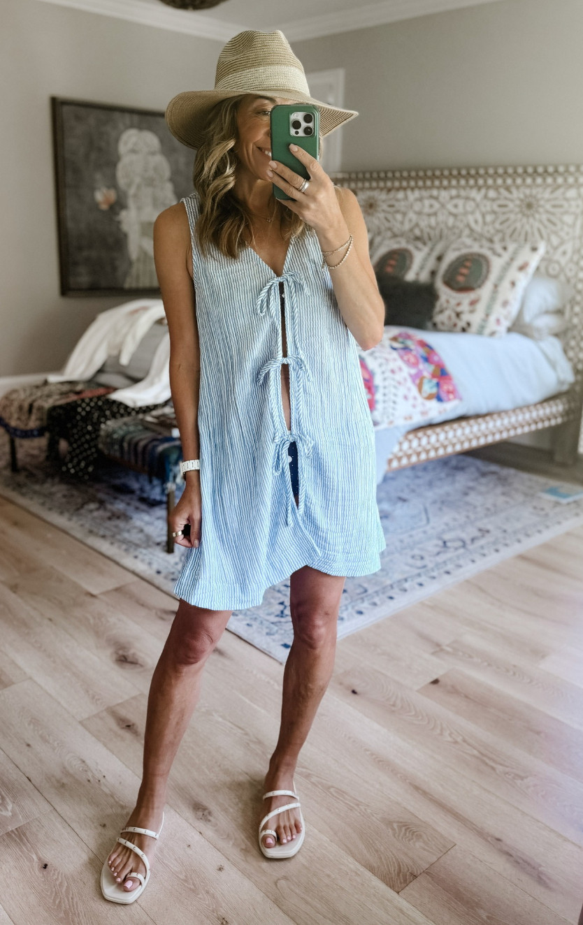 Memorial Day weekend calls for a cute cover up! What's everyone doing this weekend?? Beach, BBQ, pool, all of the above? 

 #LTKgrwm #LTKootd #LTKmomlife