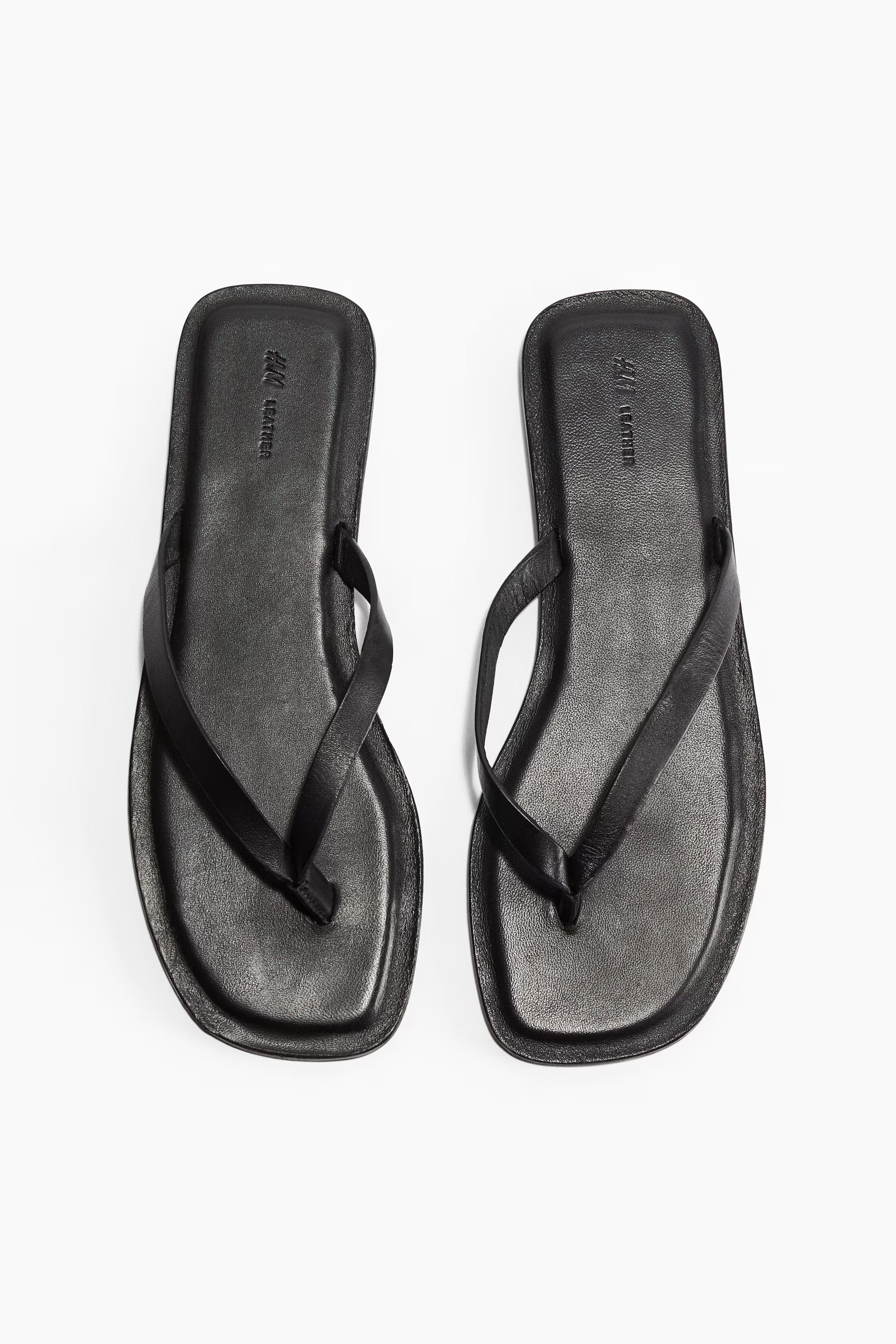 Leather flip-flops | H&M (UK, MY, IN, SG, PH, TW, HK)