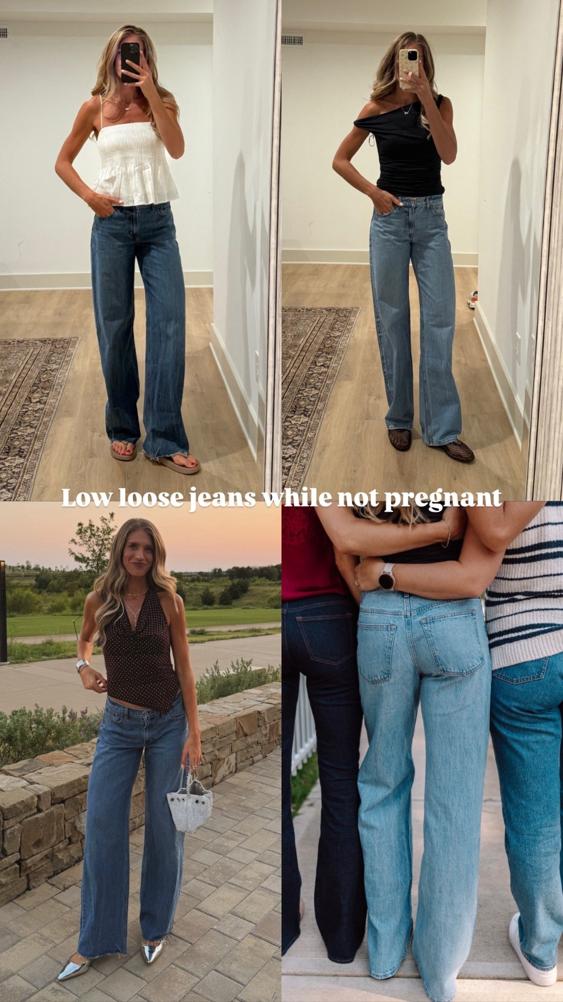 One of my favorite jeans pregnant and not pregnant! I size down to a 26 long pre pregnancy. For pregnancy I size down one size to what I would normally get while pregnant. 


Low rise jeans, Abercrombie denim, Abercrombie jeans, tall girl friendly jeans

#LTKTall