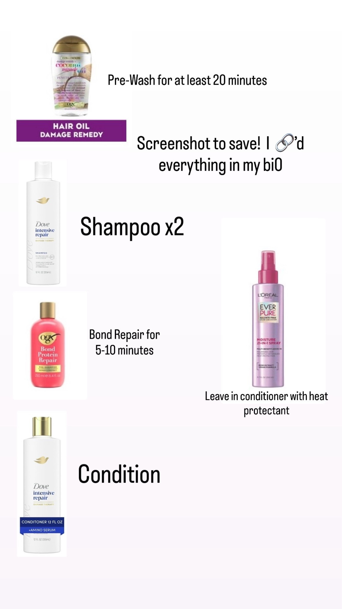 Hair products for the softest hair ever! Thanks to Abby Young. #abbyyounghairroutine #hairroutine #hairproducts 

#LTKmorningroutine #LTKgrwm #LTKselfcare