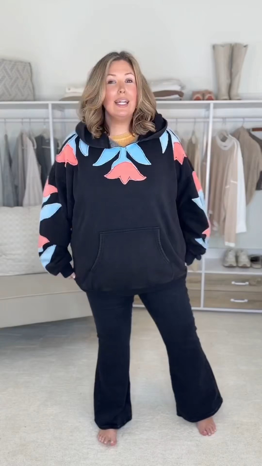 Wearing an XL in the hoodie and XXL in the pants!

Plus size fashion, everyday outfit ideas, comfy casual, hoodies, winter fashion 

#LTKMidsize #LTKOver40 #LTKPlusSize