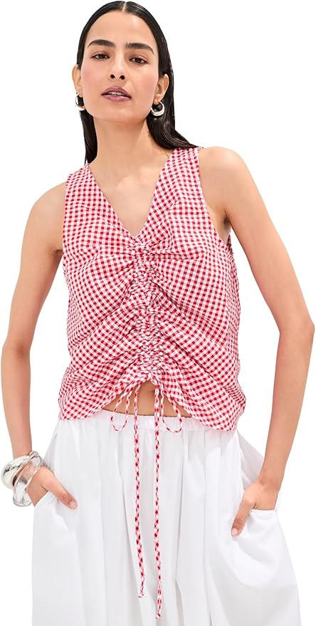 LE BOP Women's Sleeveless Fallon Top | Amazon (US)