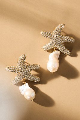 Frasier Sterling Tide Pool Starfish Drop Earrings | Anthropologie (US)