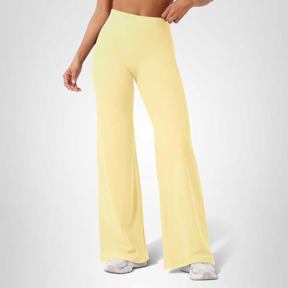 YEOREO Ease Workout Leggings Womens No Front Seam Straight Leggings 29"/ 31.5"/ 33"/ 35" High Wai... | Amazon (US)