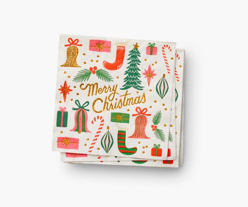 Holiday Cocktail Napkins | Rifle Paper Co.