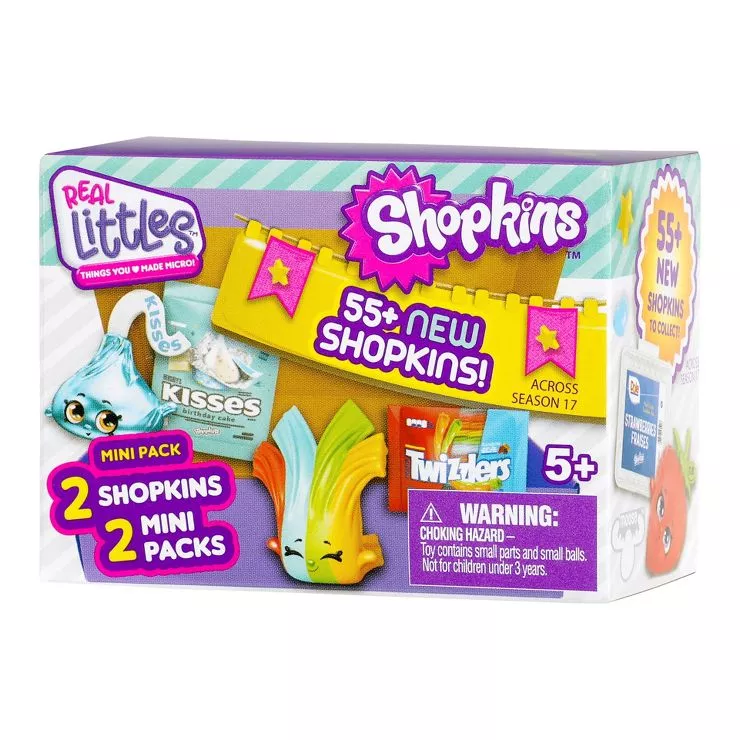 Shopkins Real Littles SNACK Time 16 piece Collector's Pack 