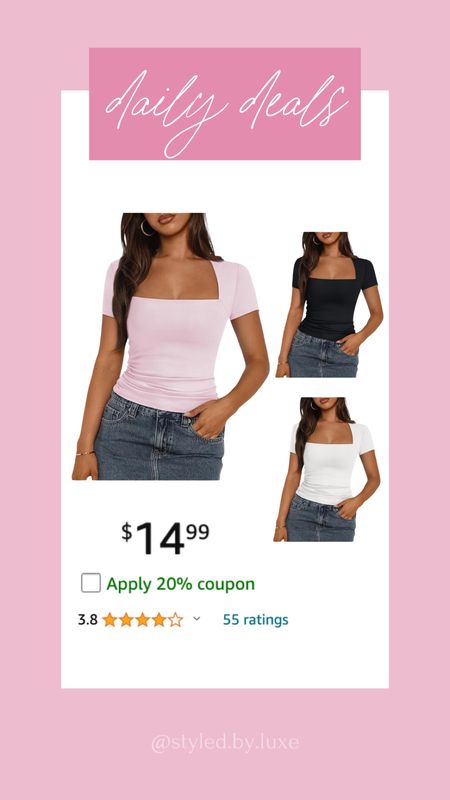 Amazon daily deals

Amazon bodysuits | closet basics | summer bodysuit | closet staples | layering basics

#LTKSeasonal #LTKSaleAlert #LTKStyleTip