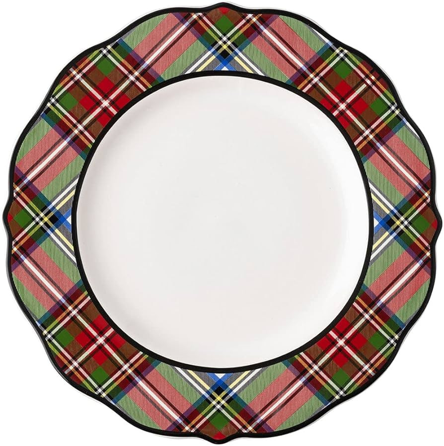 Juliska Stewart Tartan Dinner Plate - Dinnerware | Amazon (US)