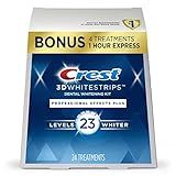 Crest 3D Whitestrips, Professional Effects Plus, Teeth Whitening Strip Kit, 48 Strips (24 Count P... | Amazon (US)
