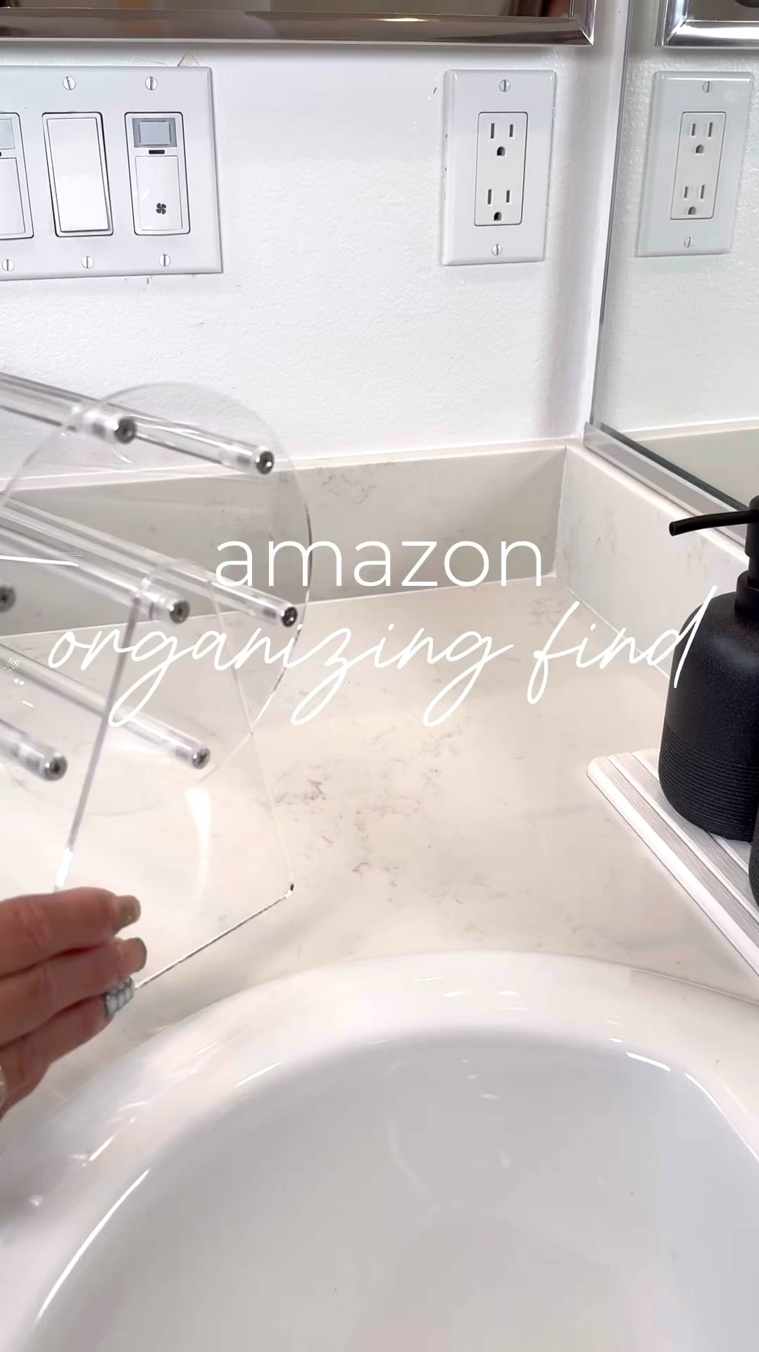 🌟 Tired of hunting for that elusive hair clip every morning? If you're anything like me, you probably have 100 hair claws laying all over your bathroom, hiding in every nook and cranny! But fear not, hair enthusiasts! I've discovered a game-changer: an amazing organizer that keeps them all together, neatly tucked away!
Grab Yours Here: https://amzn.to/3K8Bl90

Say goodbye to the frantic search through drawers and bags. With this organizer, finding the perfect hair accessory is as easy as pie! 🥧 No more rummaging through the chaos; now I can find the color I need in an instant, whether it's vibrant pink or sleek black. ⏱️ It's like magic, but better—organized magic! ✨

Imagine the joy of stepping into your bathroom and seeing everything in its designated place. 🌈 It's a small change that makes a world of difference in your daily routine. Trust me, once you experience the bliss of a tidy hair clip collection, there's no going back! 🌟 #bathroomorganizer #organizedliving #organizewithme #hairclaw #hairclips #amazonbeauty #amazonfinds #founditonamazon #amazonfind

#LTKVideo #LTKHome #LTKBeauty