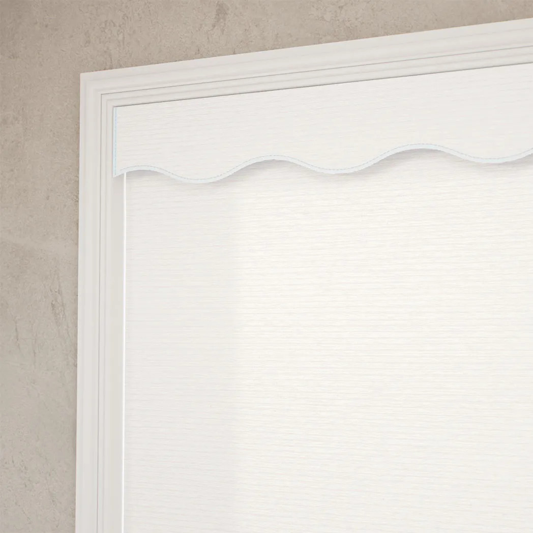 Scalloped Woven Wood Shades | Natural Texture & Custom Style | SelectBlinds | Select Blinds