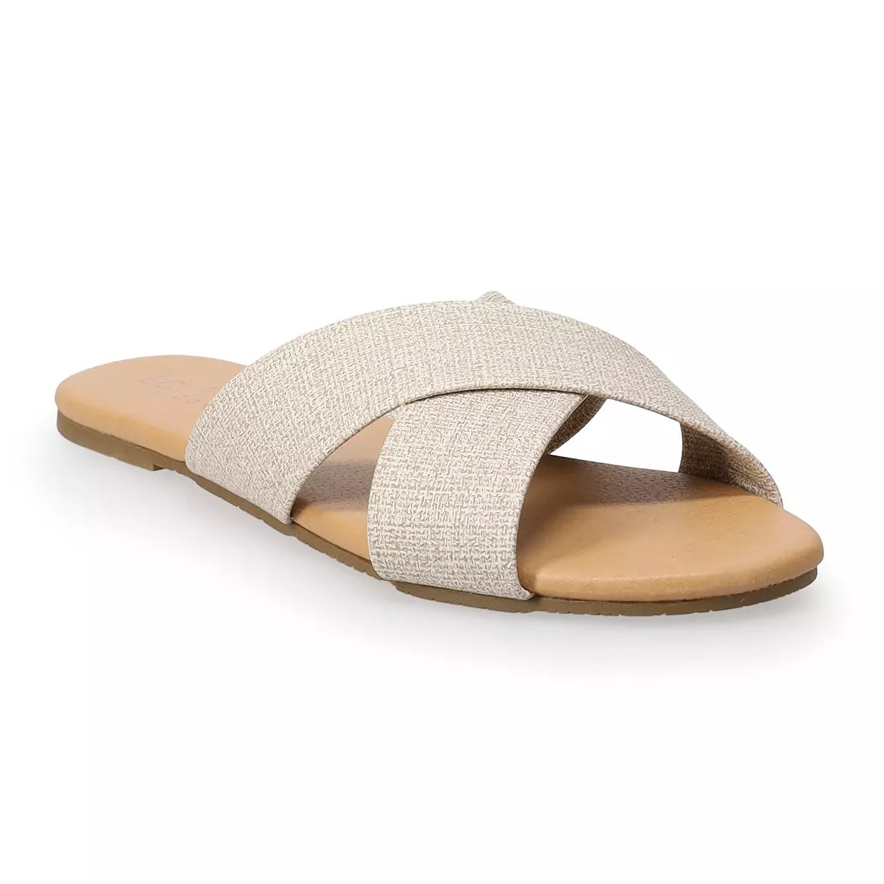 LC Lauren Conrad Crossband Women's Sandals | Kohl's