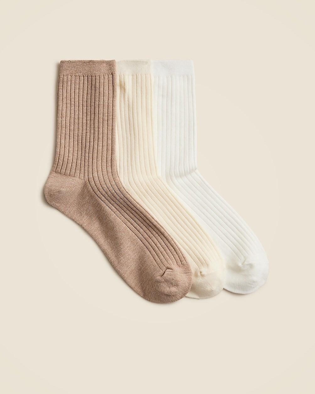 Ribbed trouser socks three-pack | J. Crew US