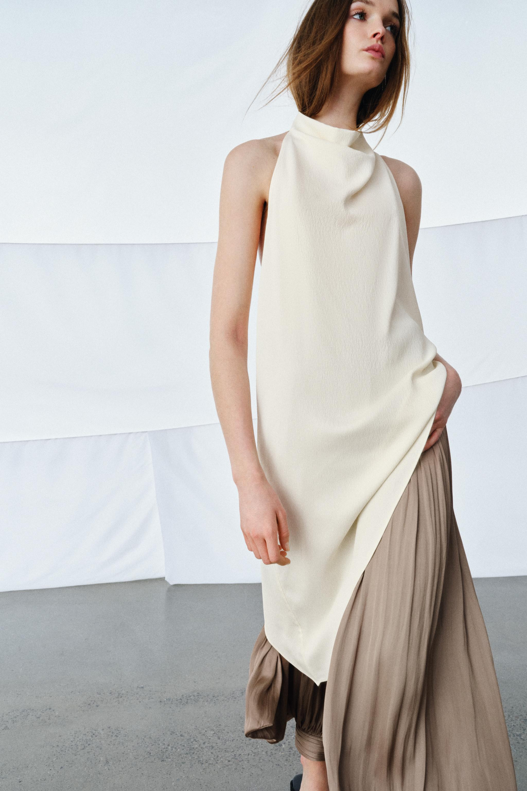 ASYMMETRIC TOP ZW COLLECTION | Zara US