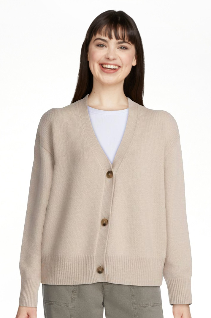 Scenario Women's Button Front Lightweight Cardigan, Sizes XS-XXXL | Walmart (US)