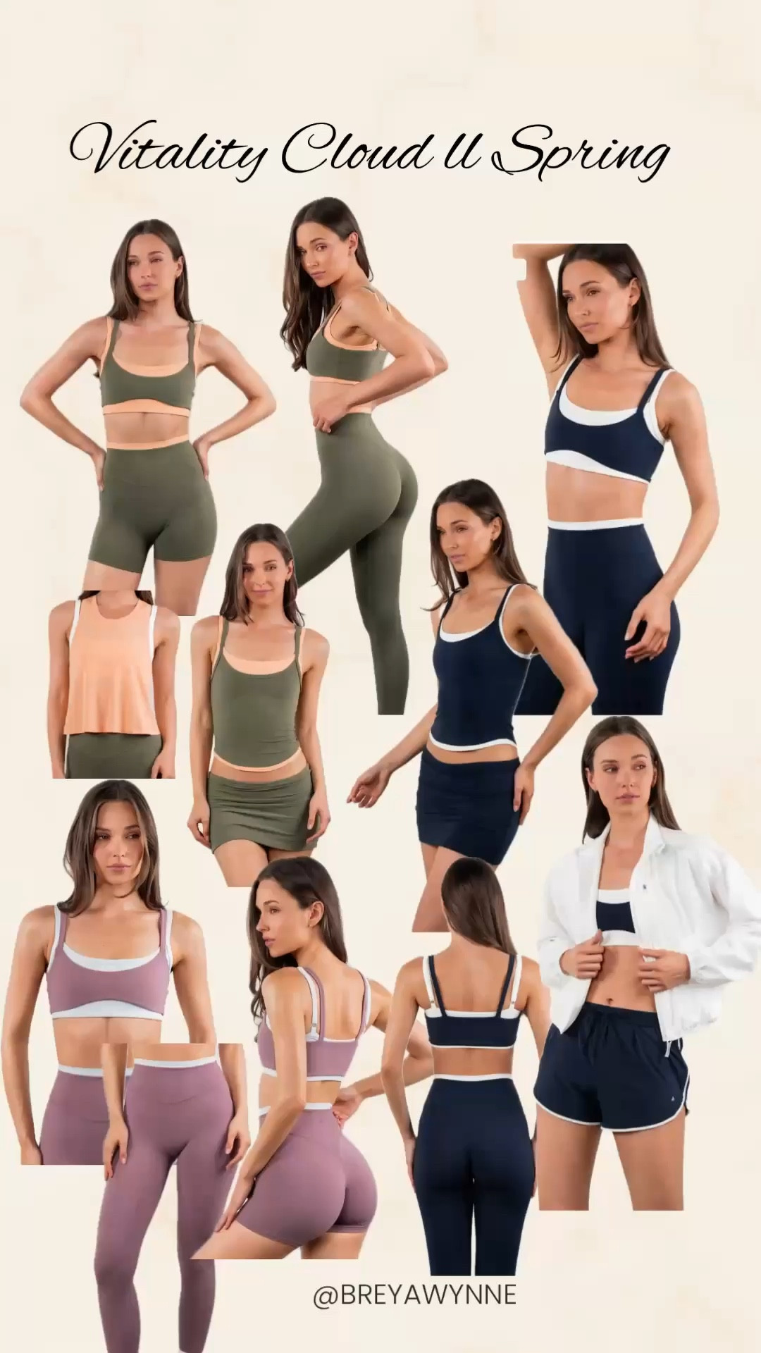 Vitality Cloud II Spring ☁️🌿🌼

The joys of the season 
✨Cloud ll layered bra 
✨Cloud ll contrast pant 
✨Cloud ll contrast short 
✨Cloud ll layered tank 
✨Cloud ll mini skort 
✨Breeze Wind Jacket
✨Breeze Running Shorts 
✨Flow Racer Tank 
✨Flow Simple Tee 

Get ready for the fresh air, breezy weather and sunshine in style and comfort shop the collection. New spring @shopvitality launch today!! ☺️💫

#LTKfitnessgoals #LTKActive #LTKSeasonal
