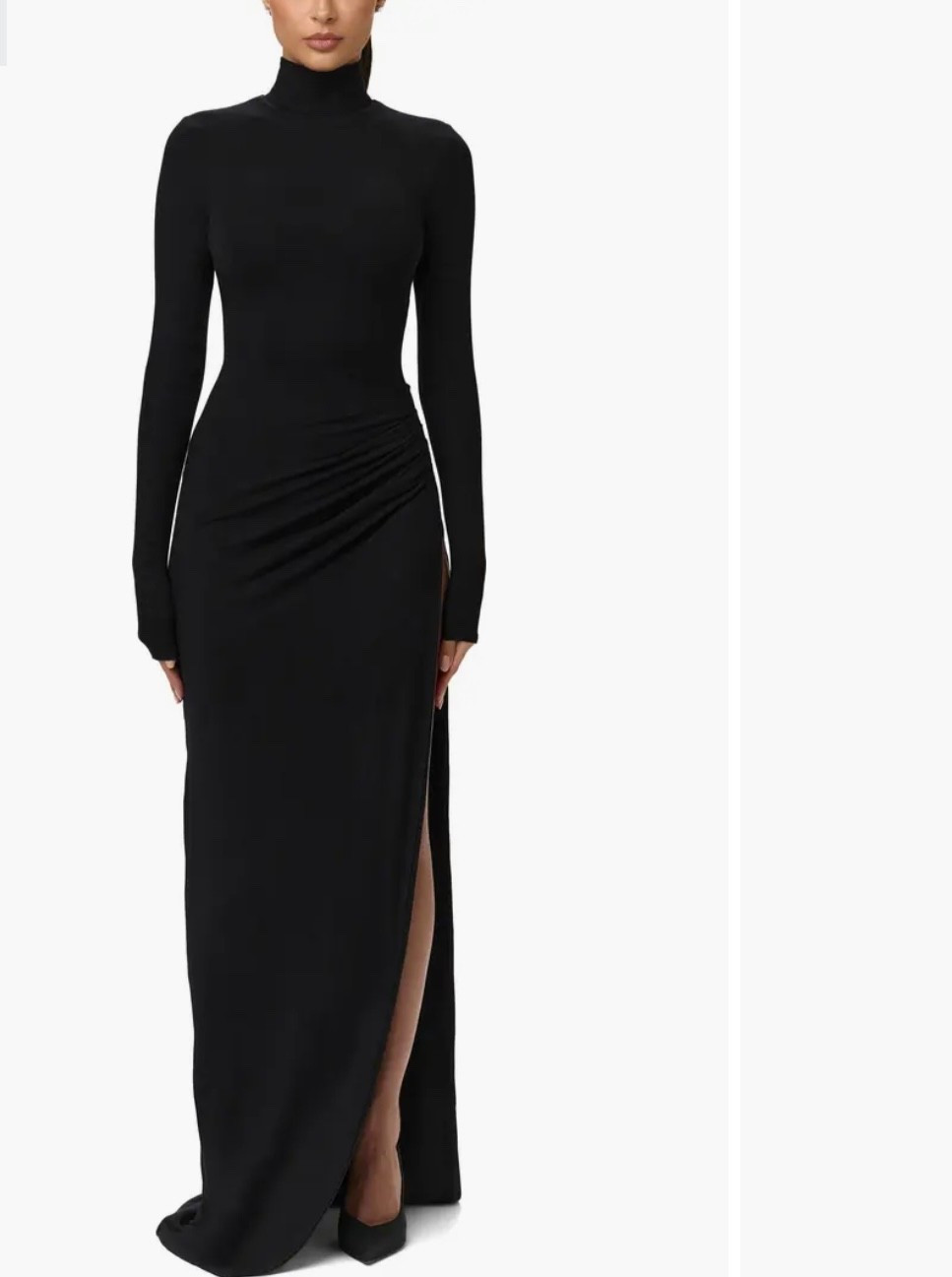 Got it for a private event and shut the room down. Sooo many compliments. Size L fits me best. Minimal stretch . It’s extra long TALL GIRL FRIENDLY. Drags the floor and I’m 5’4

#LTKMidsize #LTKPlusSize #LTKgrwm