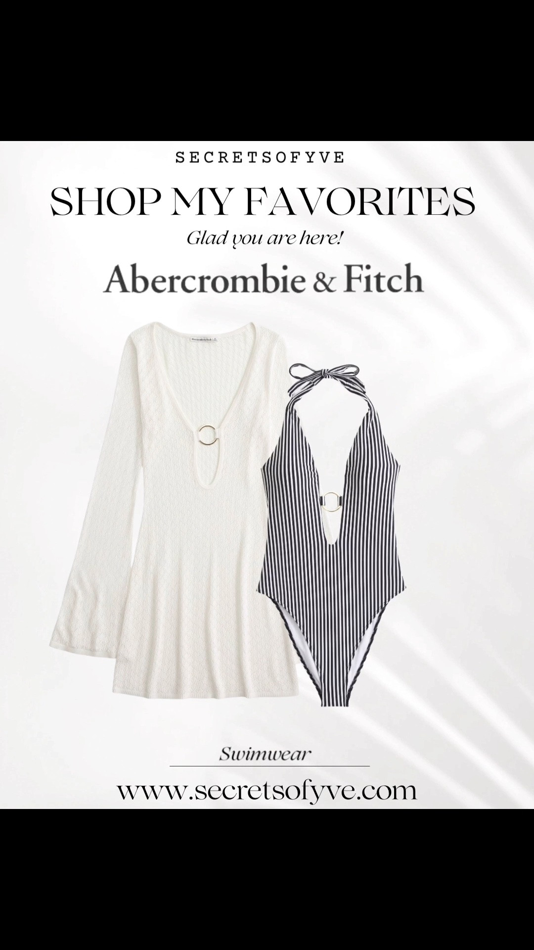 SecretsofYve: shop the LTKxAbercrombie sale. Loving the gold hardware on the coverup. @abercrombie @ltk 
#Secretsofyve #ltkgiftguide
Always humbled & thankful to have you here.. New posts daily at 3pm & 4:15pm EST. 
CEO: PATESI Global & PATESIfoundation.org
@secretsofyve : where beautiful meets practical, comfy meets style, affordable meets glam with a splash of splurge every now and then. I do LOVE a good sale and combining codes! #ltksalealert #ltku #ltkplussize #ltkmidsize #ltkover40 #ltkpetite #ltktall #ltkvlog #ltktravel 
#ltkmomlife secretsofyve

#LTKSeasonal #LTKootd #LTKSwim