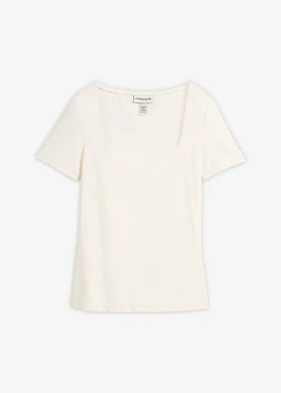 Shirt mit Karree-Ausschnitt | Bonprix DE
