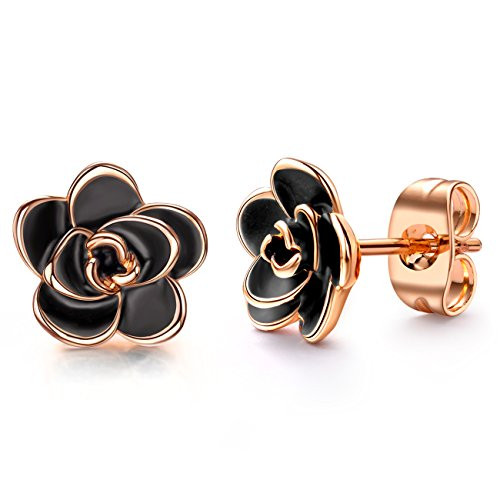 Rose Flower Stud Earrings Set | Amazon (US)