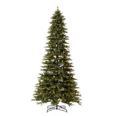Nearly Natural 12-Foot Belgium Fir Natural-Look Artificial Christmas Tree with 1500 Clear LED Lights and 4962 Bendable Branches | Belk