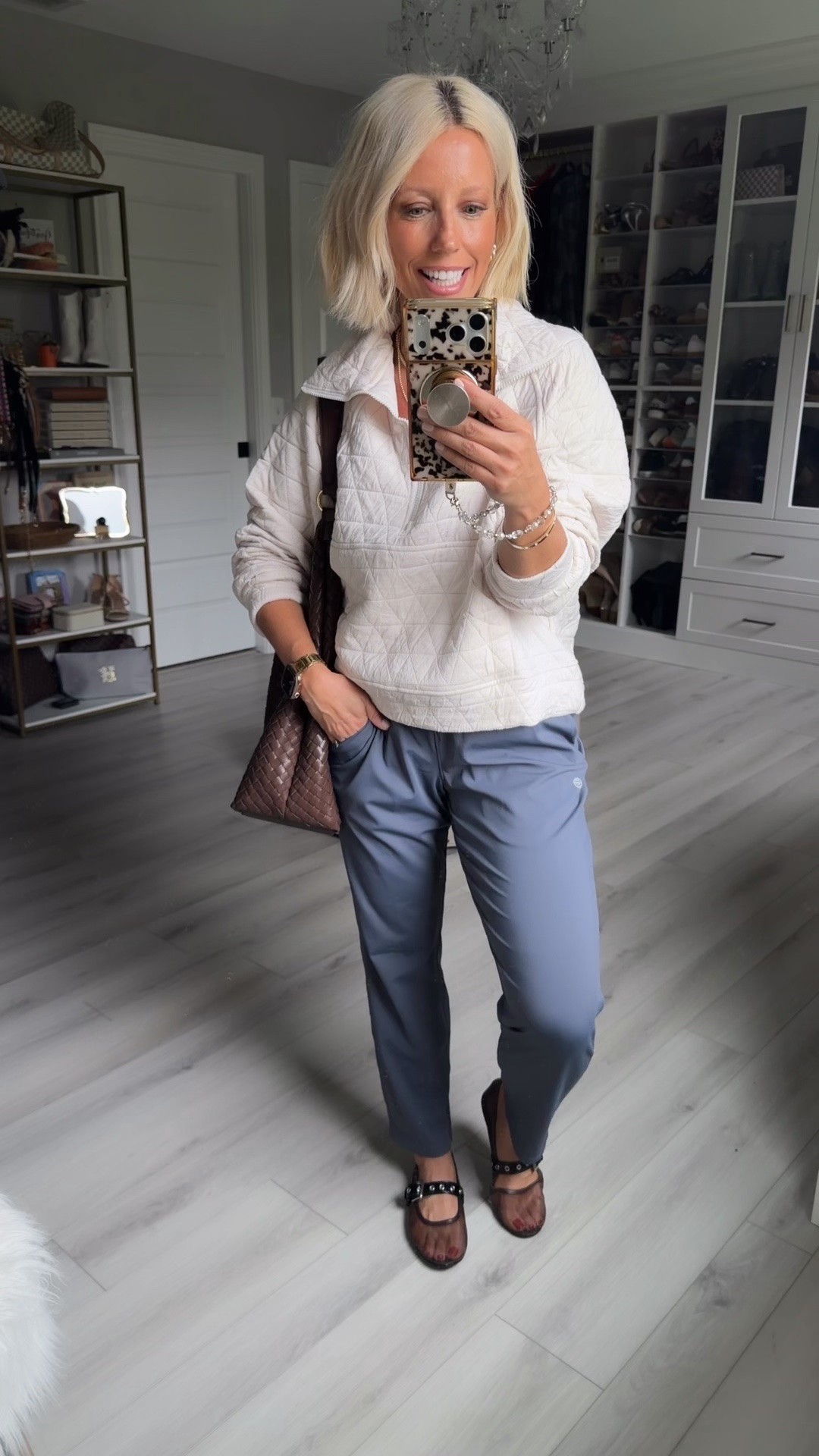 Top small (runs roomy)
Pants medium

#LTKootd #LTKmomlife #LTKSaleAlert