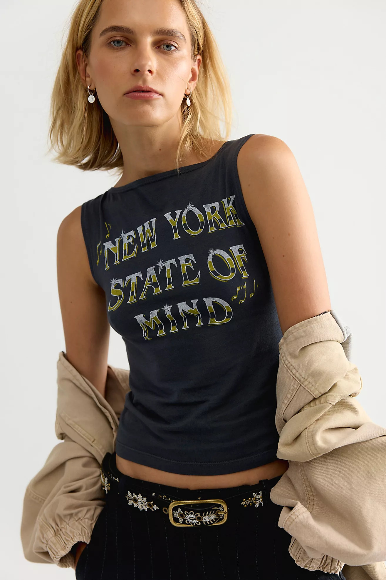 Daydreamer New York State Of Mind Tank | Free People (Global - UK&FR Excluded)