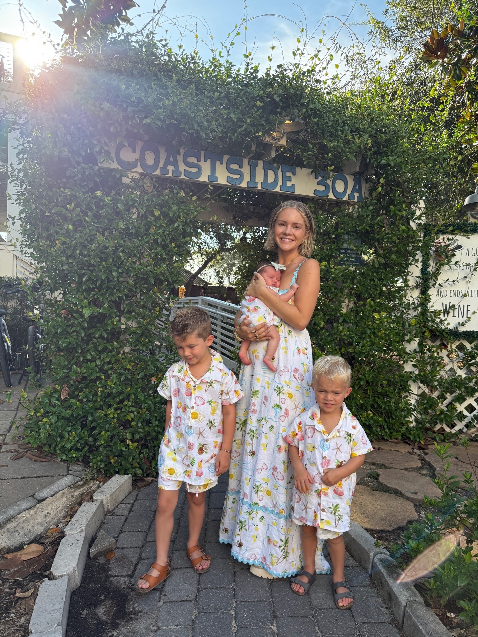 Mommy & me matching vacation outfits! Toddler vacation outfits, newborn outfit 

#LTKKids #LTKBaby