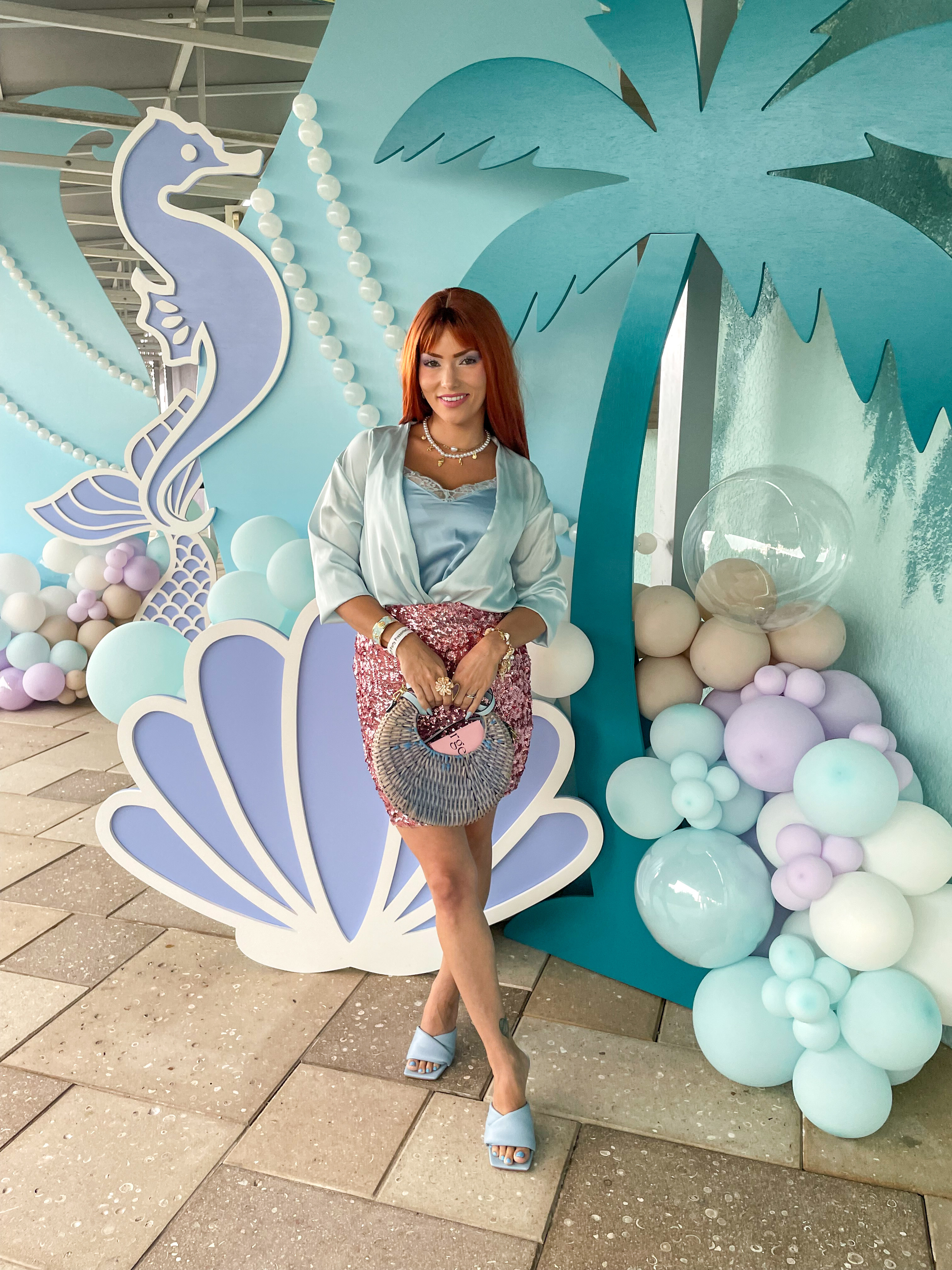 My outfit to a Mermaid themed party 

 