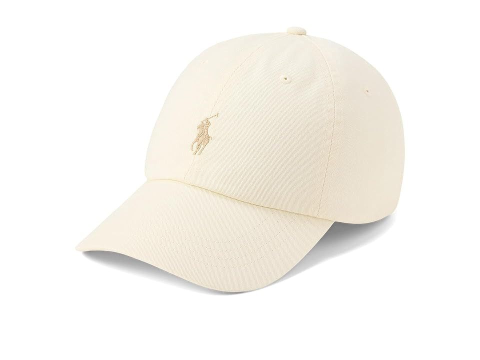 Polo Ralph Lauren The Iconic Cotton Chino Ball Men's Cap Men's Caps Parchment Cream | Zappos