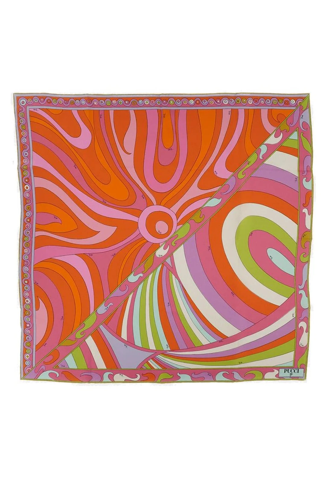 PUCCI Iride Marmo Printed Scarf | Cettire Global