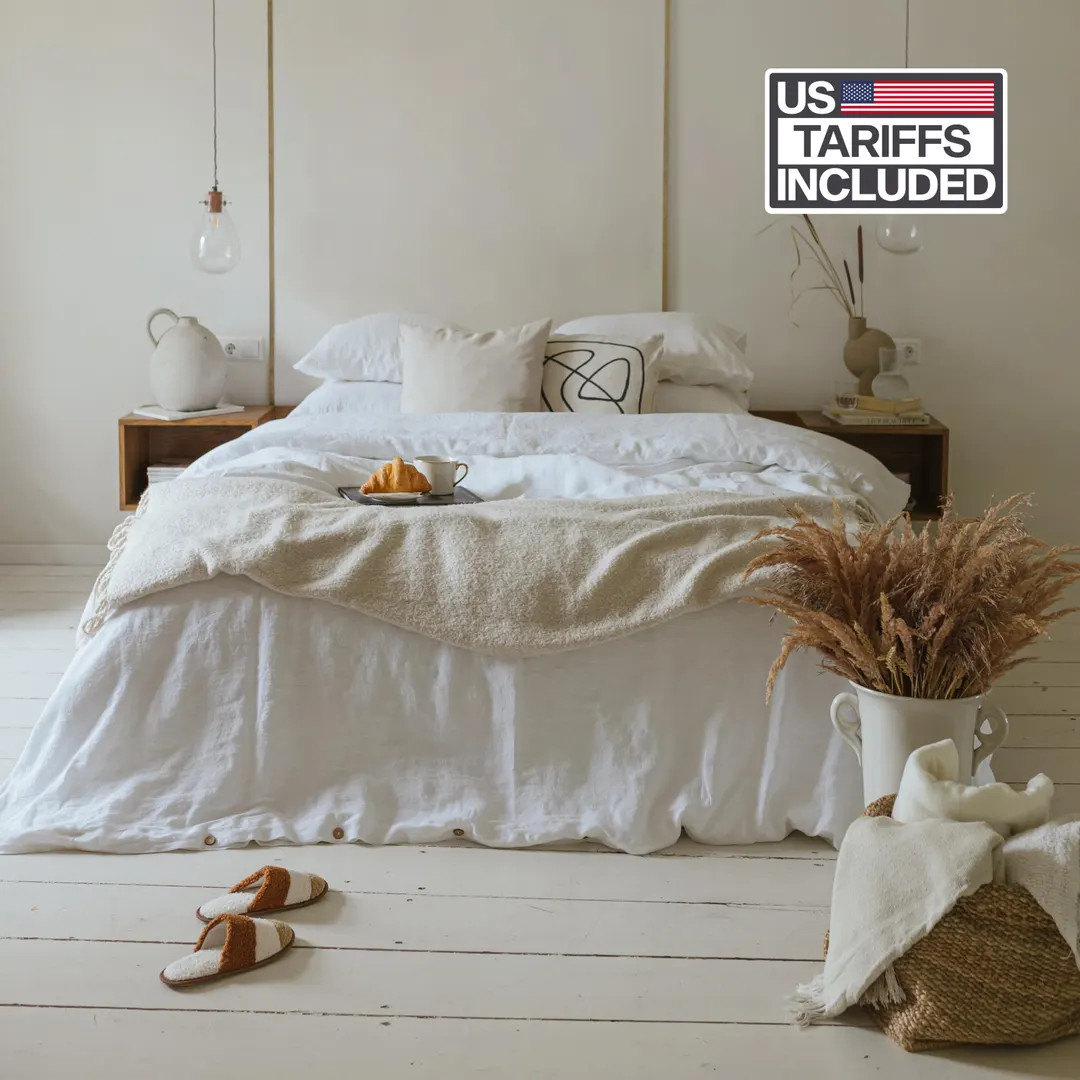 Organic Linen Sheet Set: OEKO-TEX Certified Pure Bedding - Etsy | Etsy (US)