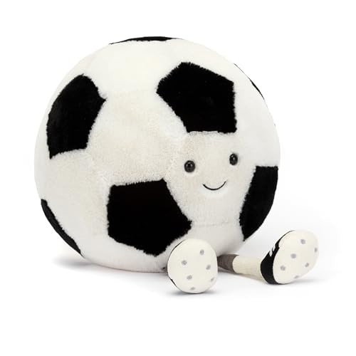 Jellycat Amuseables Soccer Ball Stuffed Toy, 12 inches - Soccer Ball Plush Gift for Sports Fans | Amazon (US)