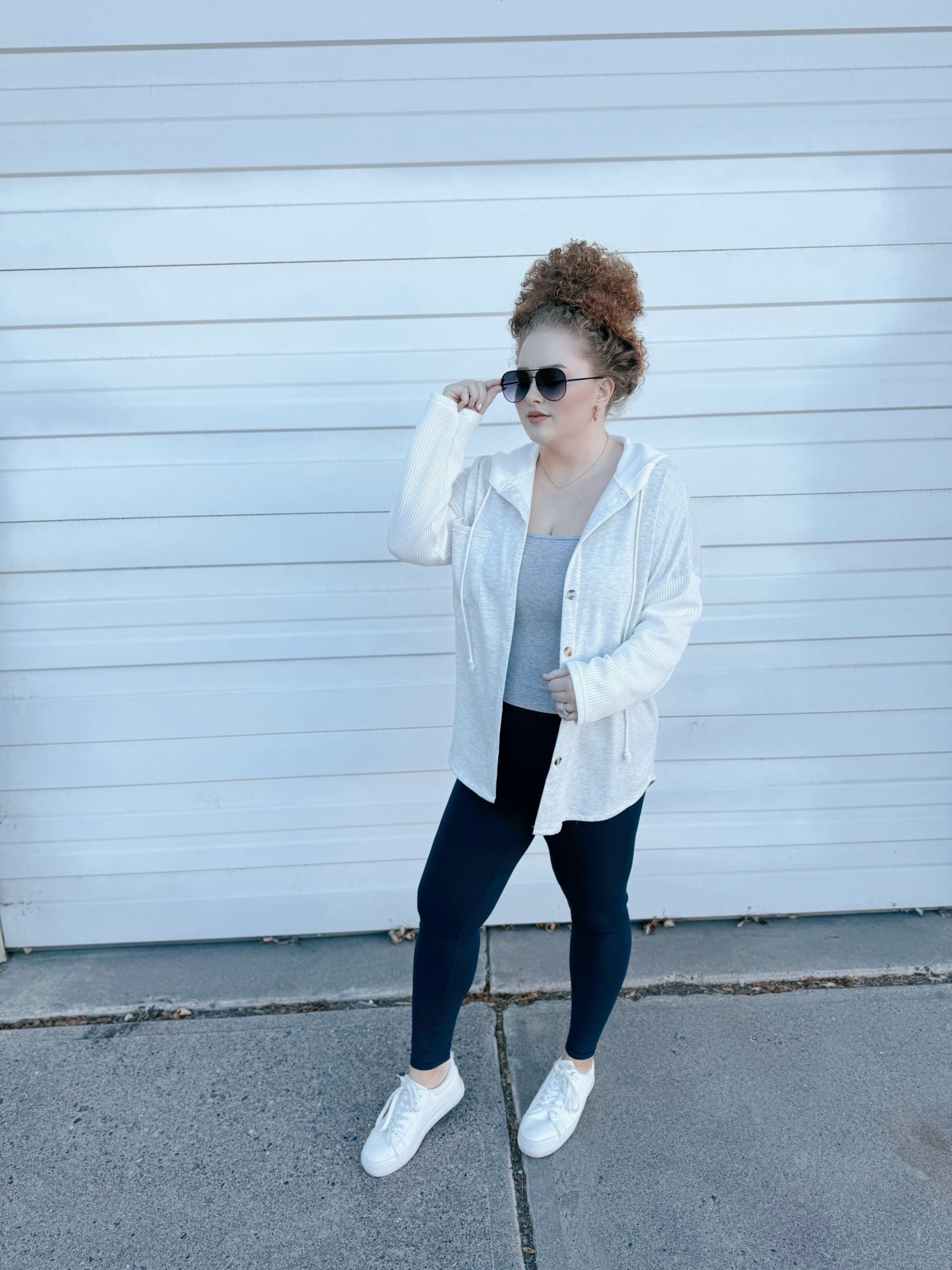 Navy + gray = my comfort color combo lately 🤍💙 leggings | Amazon leggings | lululemon leggings dupe | leggings outfit | shacket | amazon shacket | gray shacket | shacket outfit | shacket style | gray tank top | Amazon tank top | white sneakers | Amazon white sneakers | white platform sneakers | on the go outfits | casual outfit | casual look | amazon fashion | amazon finds | amazon look | amazon outfit | winter outfit | winter look | winter fashion | winter finds | winter outfit inspo | winter fashion inspo | winter 2024  

#LTKdayinmylife #LTKootd #LTKgrwm