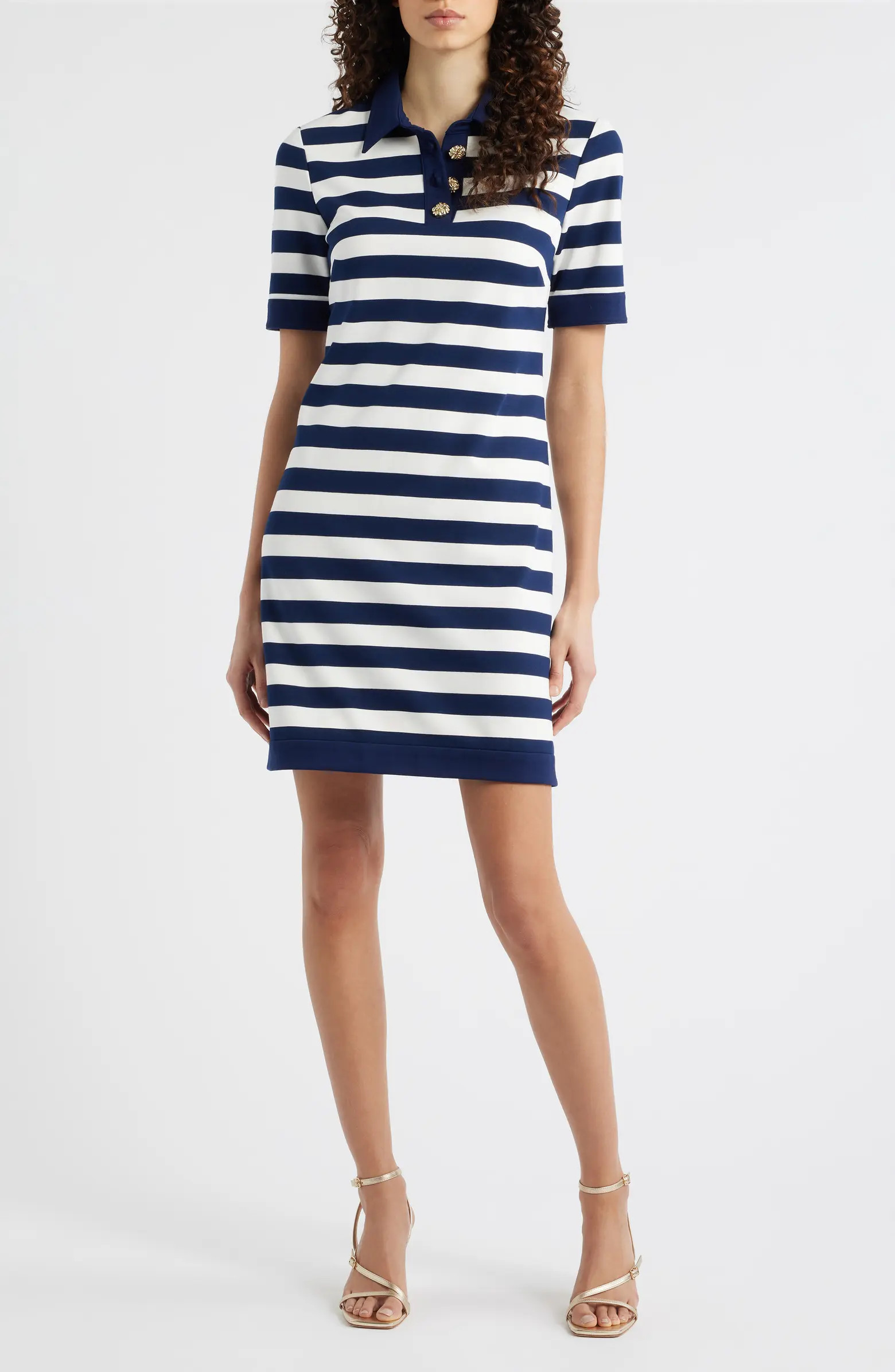 Stripe Knit Shift Dress | Nordstrom