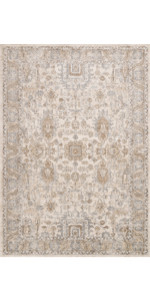Loloi II Teagan Collection TEA-03 Ivory / Sand 7'-11" x 10'-6", .25" Thick, Area Rug, Soft, Durab... | Amazon (US)
