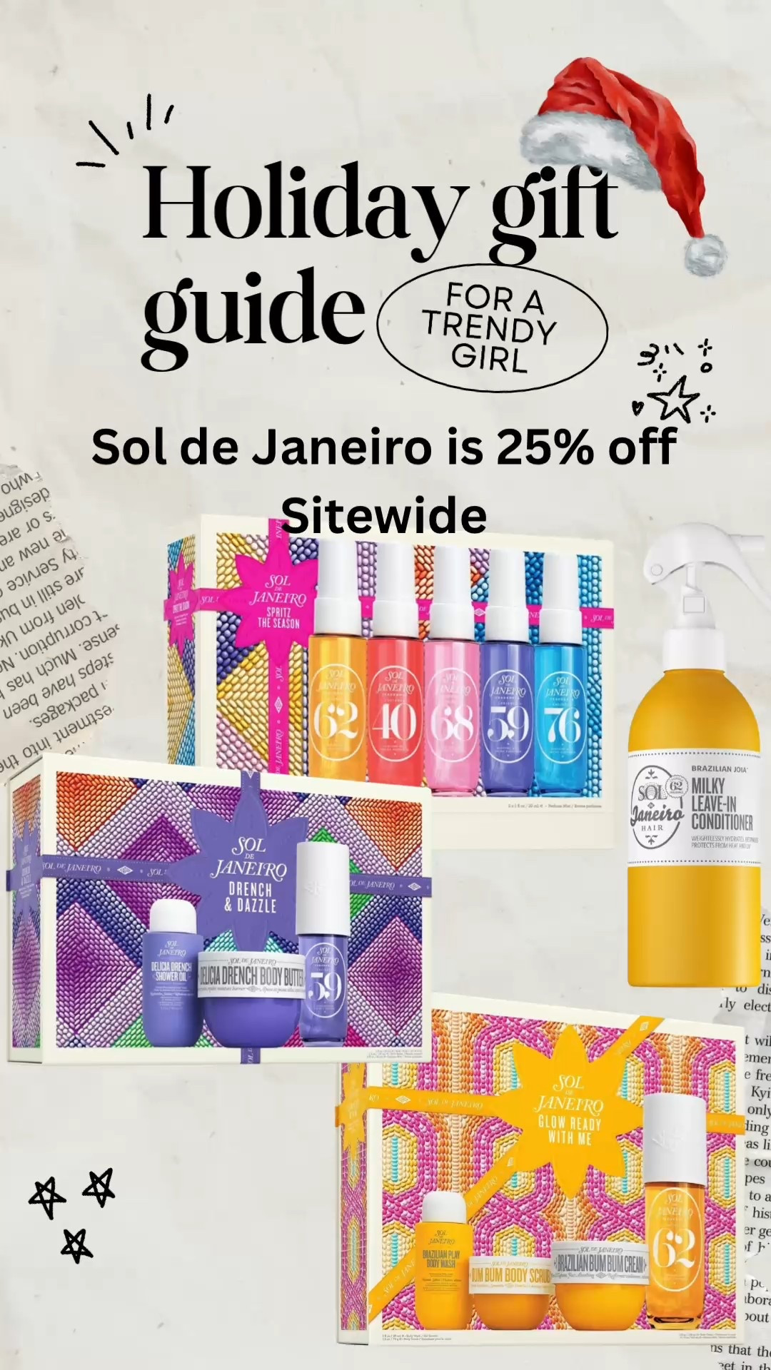 If you have a girl teen or t(w)een, you know about @sol de janeiro.  Cyber week 25% off 

#LTKGiftGuide #LTKHoliday #LTKCyberWeek