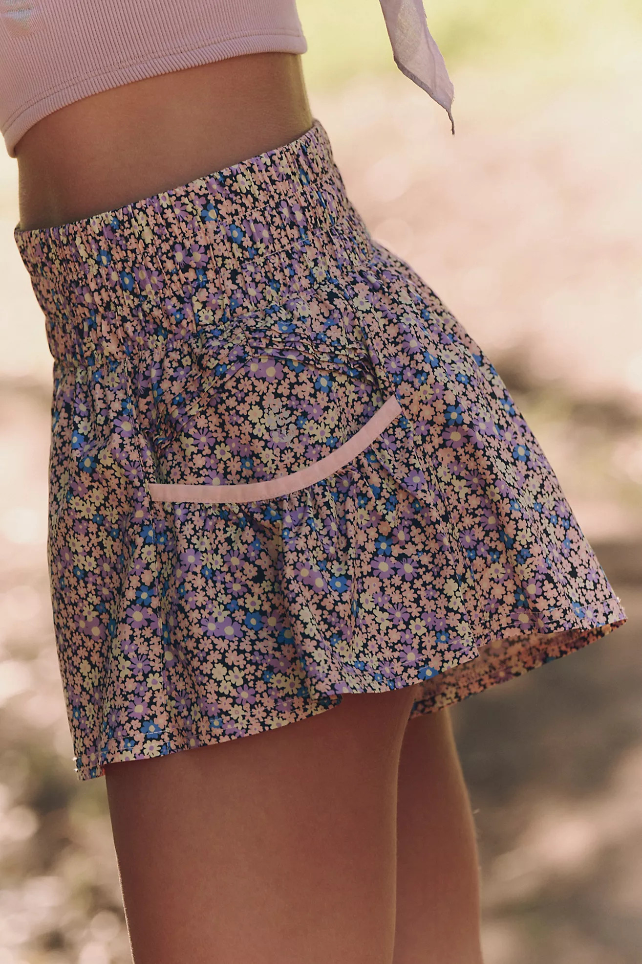 Get Your Flirt On Printed Shorts | Free People (Global - UK&FR Excluded)