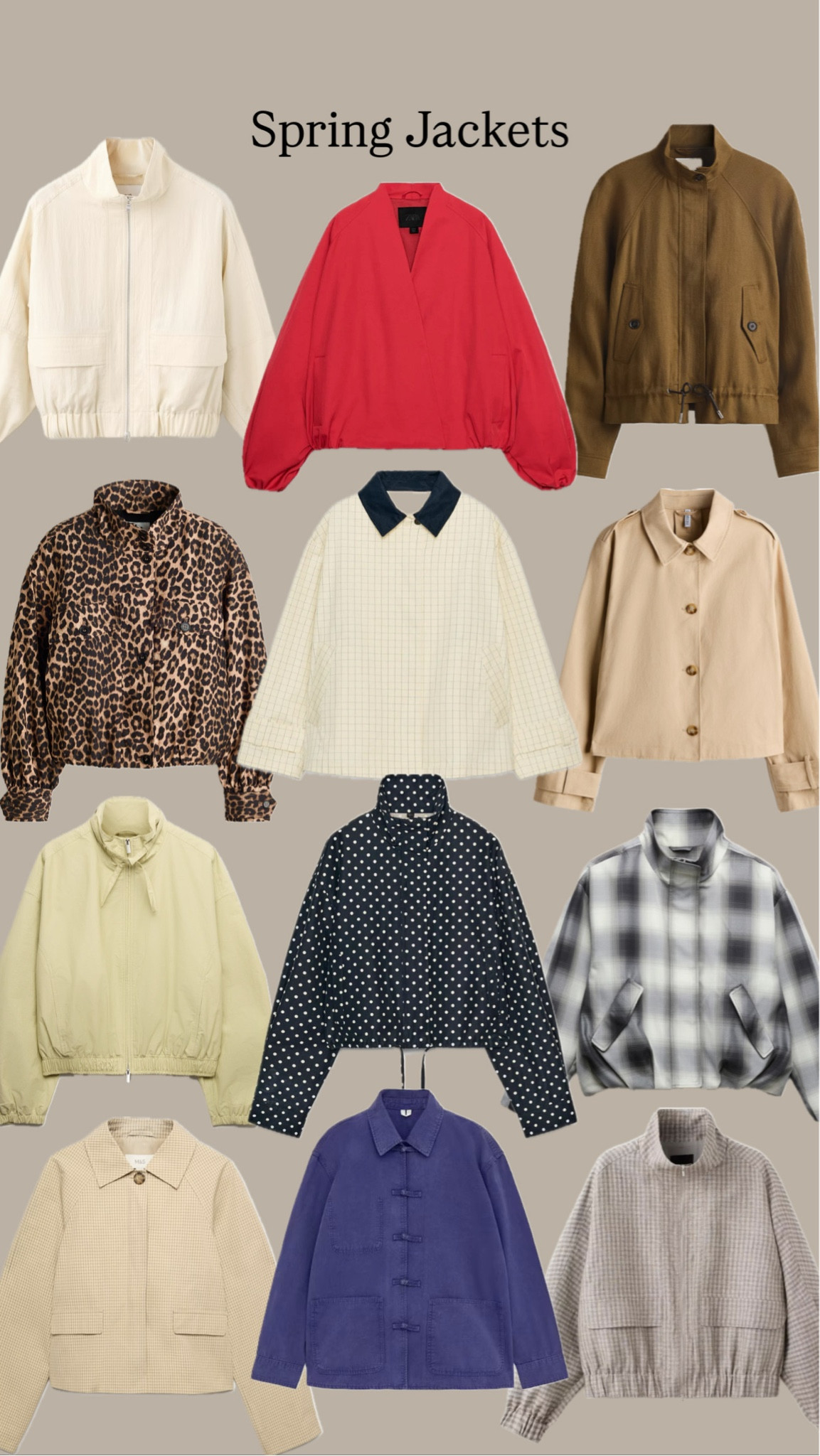 Spring jackets: The Edit.
Light layers for spring, under £100

#LTKsale #LTKstyletip #LTKspring
