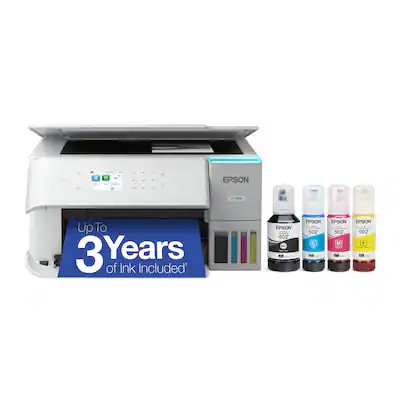Epson - EcoTank ET-3930 Wireless All-in-One Color Supertank Inkjet Printer - White | Best Buy U.S.
