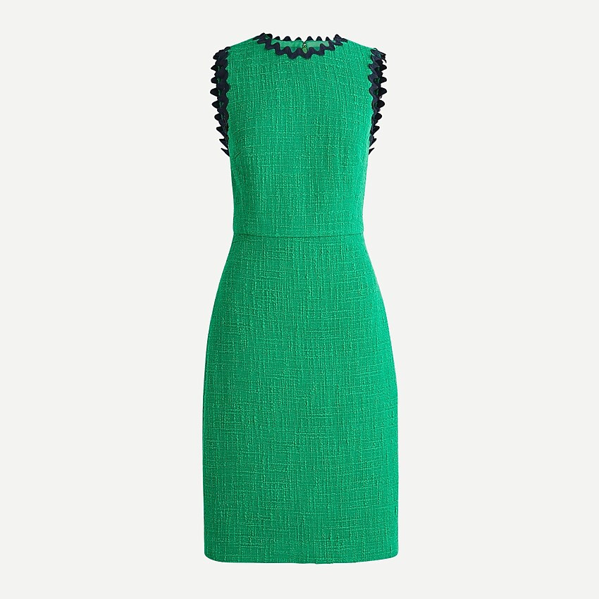 Sheath dress in textured tweed | J. Crew US