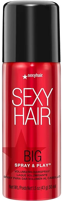 SexyHair Big Spray & Play Volumizing Hairspray | Hold and Shine | Up to 72 Hour Humidity Resistan... | Amazon (US)