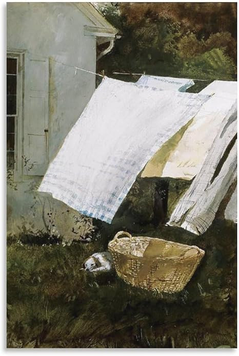 Generic - Laundry Canvas Art Print, 8x12 inches, Rustic, Wrapped Canvas, Wall Mount, Unfinished, ... | Amazon (US)