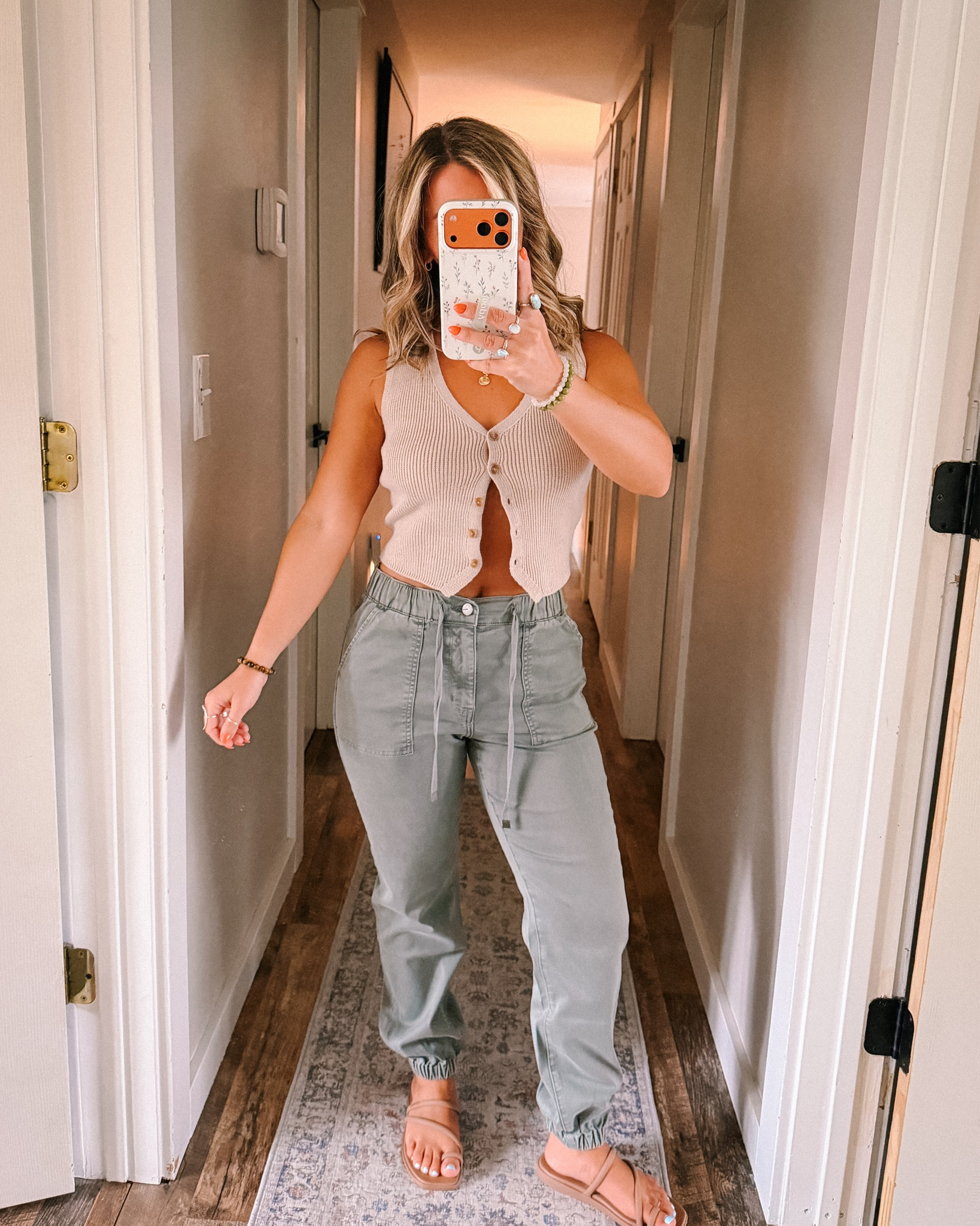 Casual Spring Outfit 
These joggers are SO comfy & soft! 
Top (originally from @Marshalls) 
Joggers: Small 

#LTKootd #LTKgrwm #LTKPetite