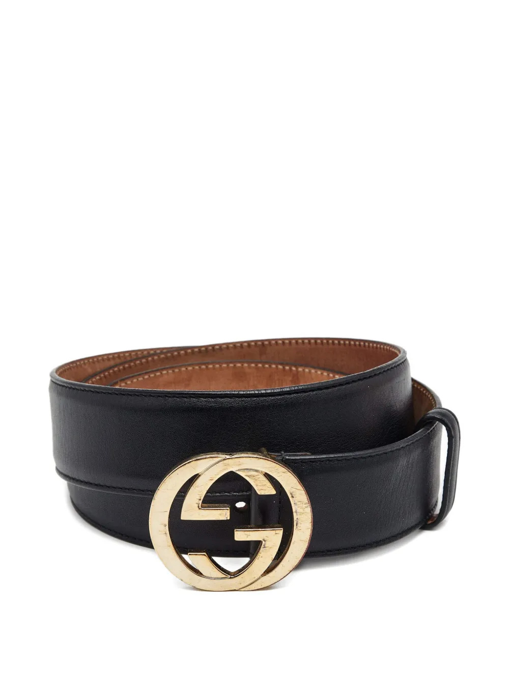 Gucci Pre-Owned Cinturón GG Marmont 2024 | Negro | FARFETCH | Farfetch Global