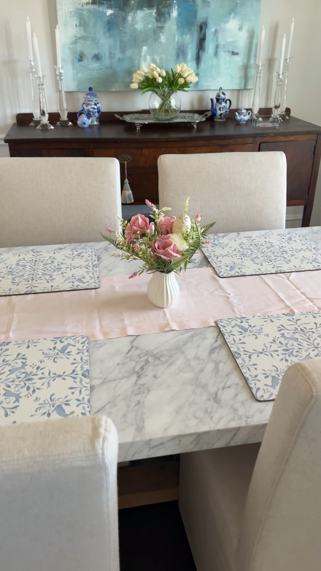 Working on a spring/ Easter table scape and wanted to share some affordable faux florals that look amazing in person! 

#LTKHome #LTKSeasonal #LTKWatchNow