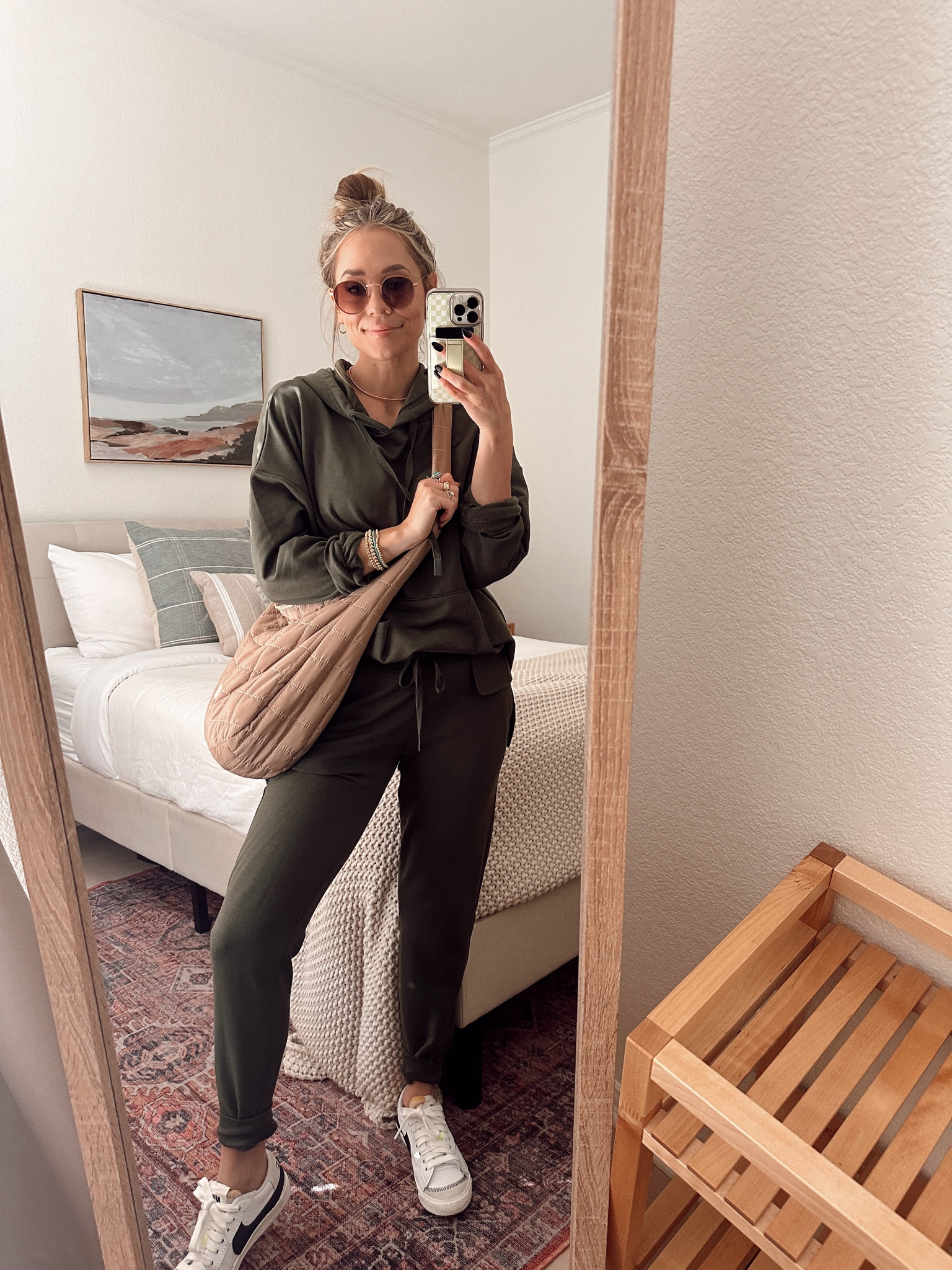 This viral set is SO good!👏🏻✨
Size medium/ went up 1 size 

@walmart
#walmartpartner
#walmartfinds