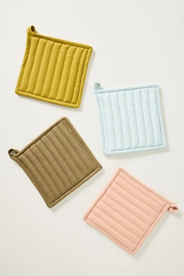 Linen Pot Holder, Set of 2 | Anthropologie (US)